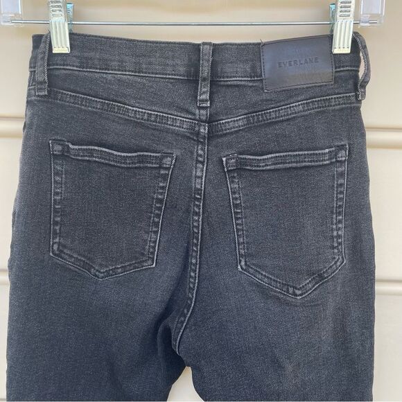 Everlane High Rise Skinny Jeans Four Button Size 26 - Picture 6 of 9